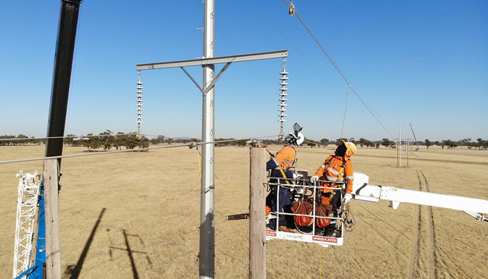 99F transmission line upgrade project by Gateway Energy