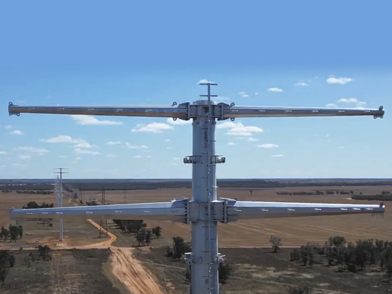 Buronga Red Cliffs poles from Gateway Energy